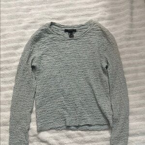 Textured Long Sleeve Top